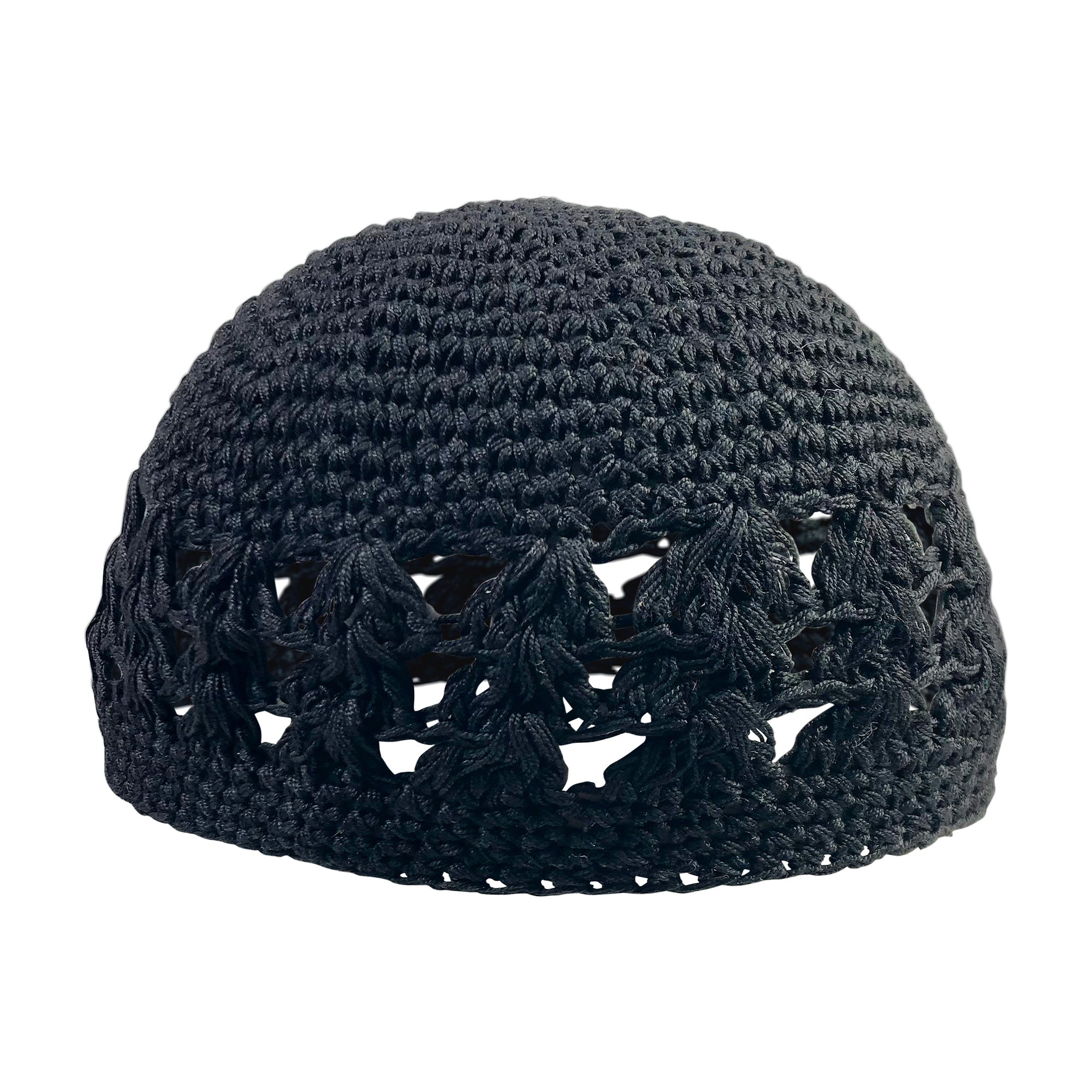 9 Colors) Strechable One Size Beanie Weave Kufi Skull Cap #KH476