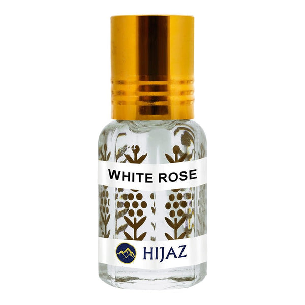 White Rose Alcohol Free Scented Oil Attar - Hijaz Cultural Fashion
