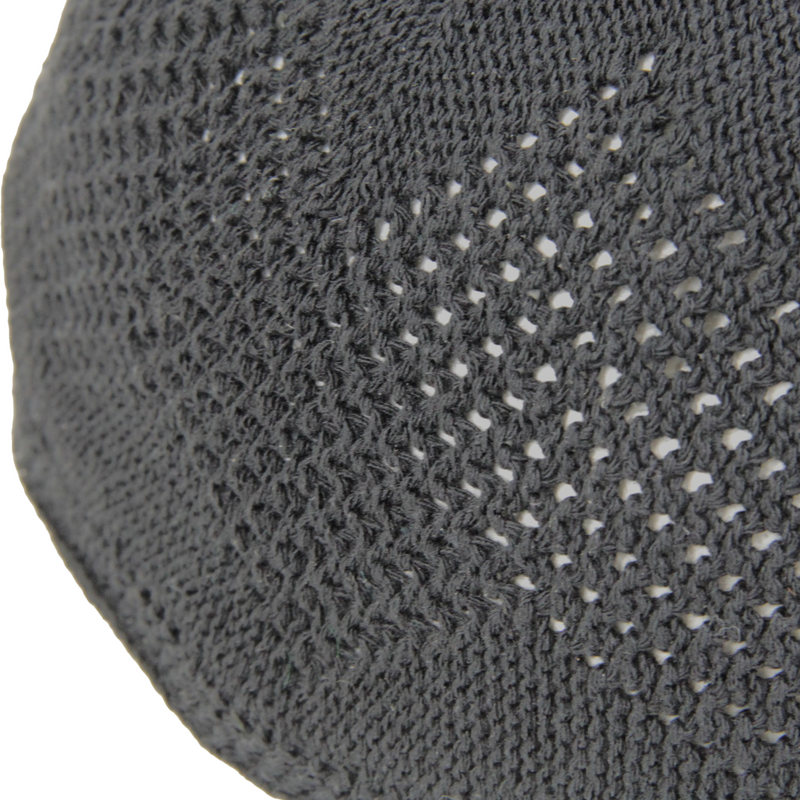Hijaz Premium Turkish Stretch Crochet Knit Large One Size Skull Cap Large Kufi