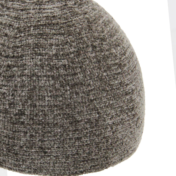 Hijaz Gray Premium Wool Kufi Large Skull Cap Beanie One Size Men's Prayer Chemo Hat