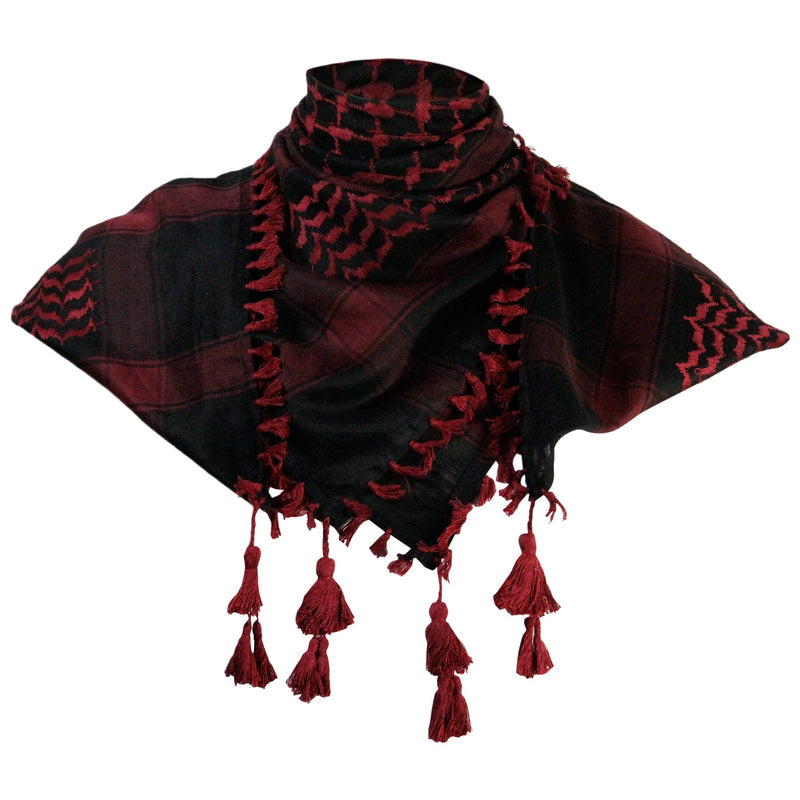 Shemagh Arabe Tête Écharpe Arafat Keffieh Yashmagh Noir Shemagh Arabe Tête Écharpe Arafat Keffieh Yashmagh Noir