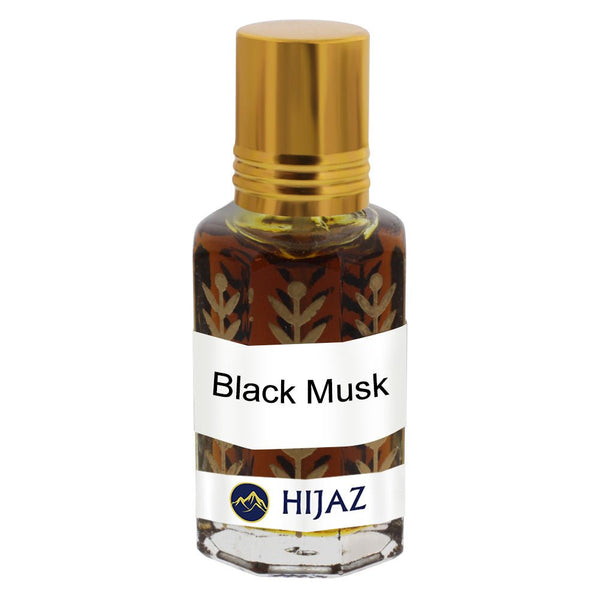 Black Musk Alcohol Free Scented Oil Attar - Hijaz Cultural Fashion