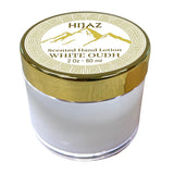 Hijaz 2Oz White Oudh Natural Scented Hand and Body Lotion for Dryness With Aloe - Hijaz Cultural Fashion