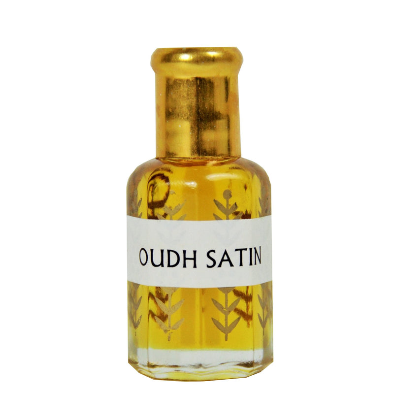 Hijaz Oudh Satin Woody Sweet Fragrance Oil Alcohol-Free Perfume - Hijaz Cultural Fashion