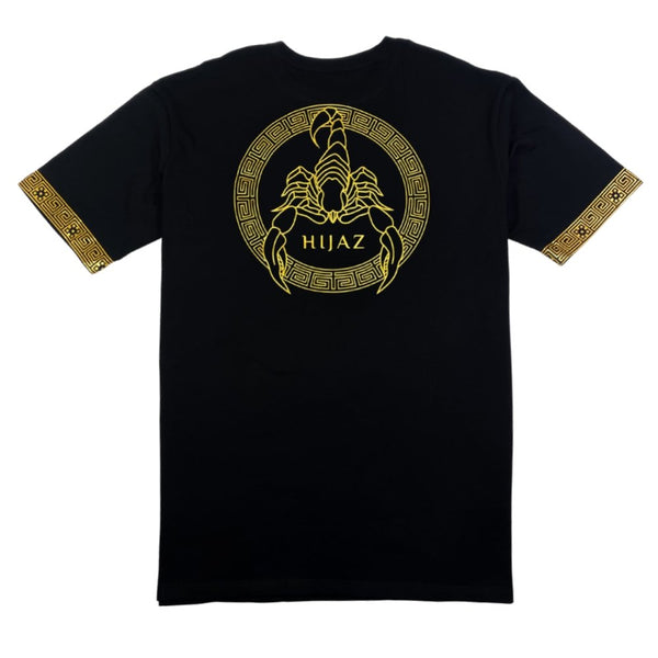 VIVISION Tシャツ GOLD hijaz-scorpion-metallic-gold-