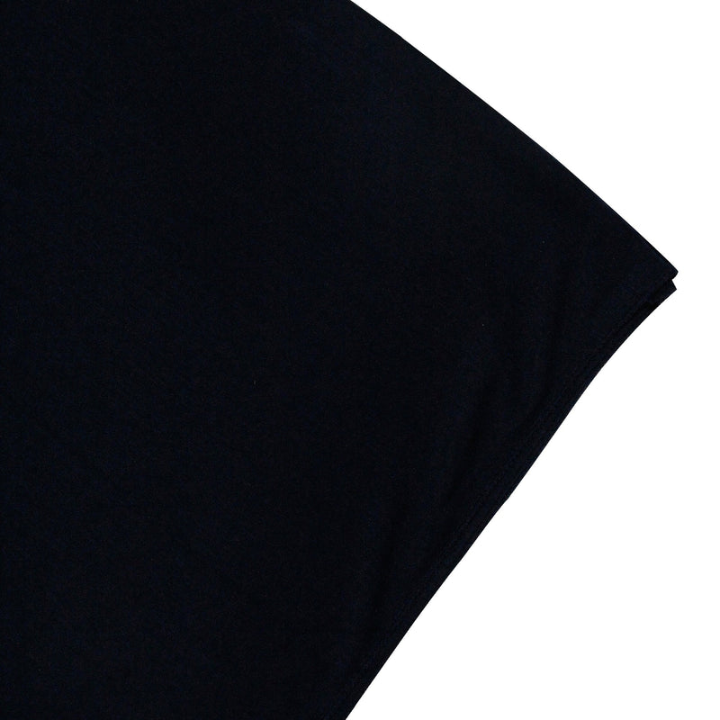 Plain Navy Blue Soft Lightweight Rectangle Women's Jersey Hijab Scarf - Hijaz Cultural Fashion