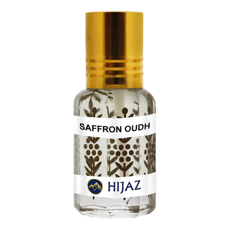 Saffron Oud Alcohol Free Scented Oil Attar - Hijaz Cultural Fashion