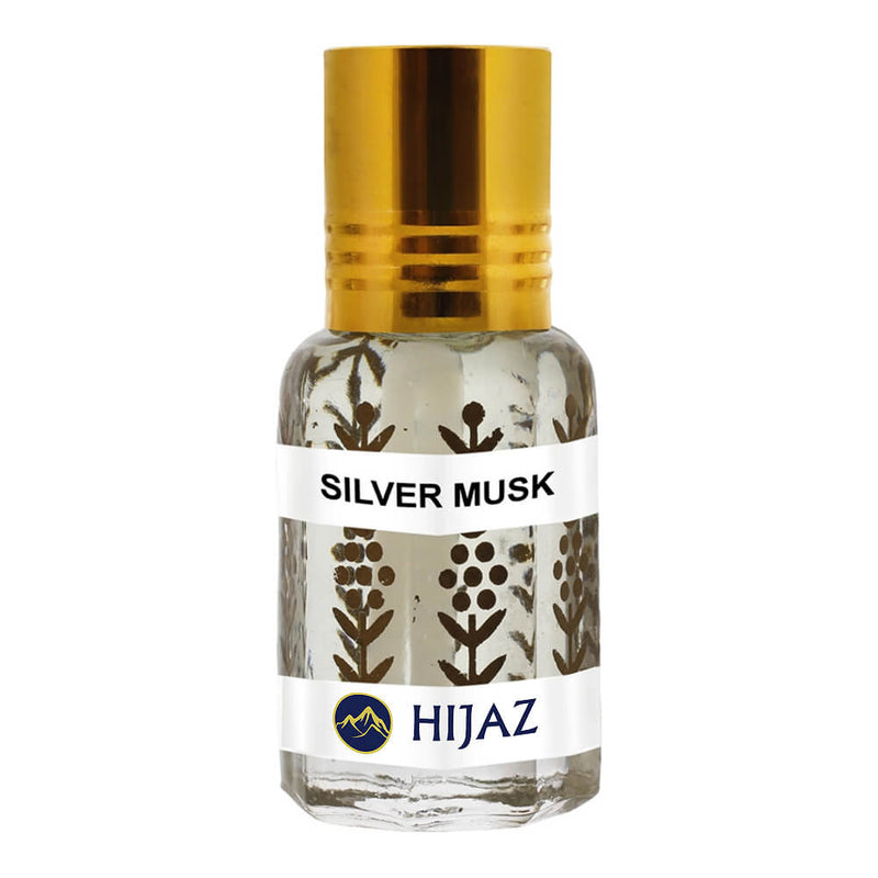 Silver Musk Alcohol Free Scented Oil Attar - Hijaz Cultural Fashion
