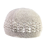 Strechable One Size Crochet Beanie Weave Kufi Skull Cap - Hijaz Cultural Fashion
