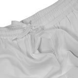 White Hijaz Explorer All-Purpose Thobe Kurta Pants Serwal Pajama Scrubs Adjustable Drawstring - Hijaz Cultural Fashion